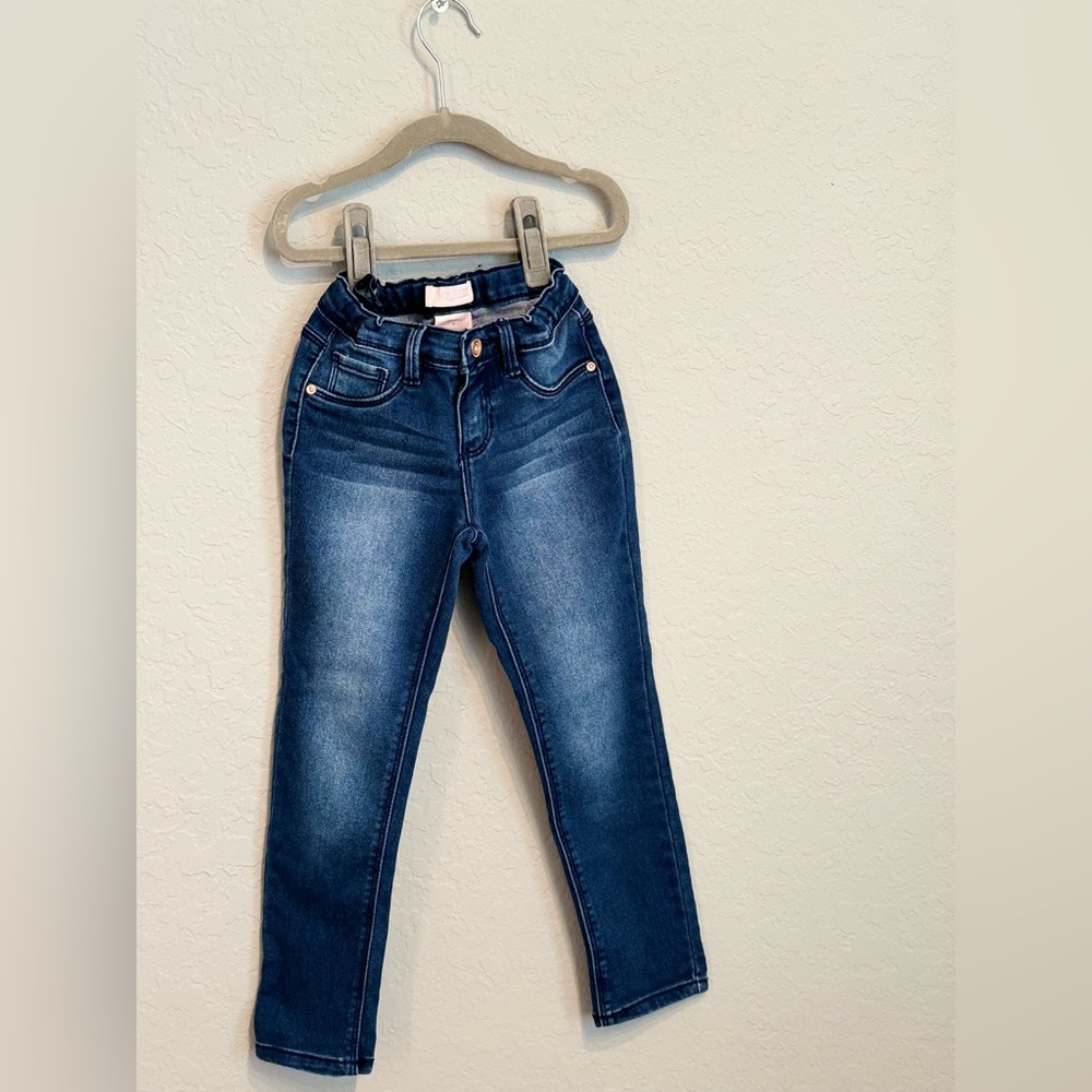 Squeeze Youth Girls Skinny
Leg Stretch Jeans Size 4